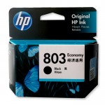 Cartridge Original HP 803 Black Economy 3YP42AA, Tinta Printer HP Deskjet 1112 2132