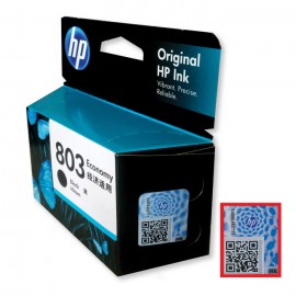 Cartridge Original HP 803 Black Economy 3YP42AA, Tinta Printer HP Deskjet 1112 2132