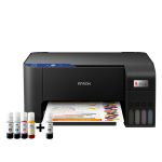 BUNDLING Printer Epson EcoTank L3211 All-in-One (Print - Scan - Copy) New With Compatiible Ink